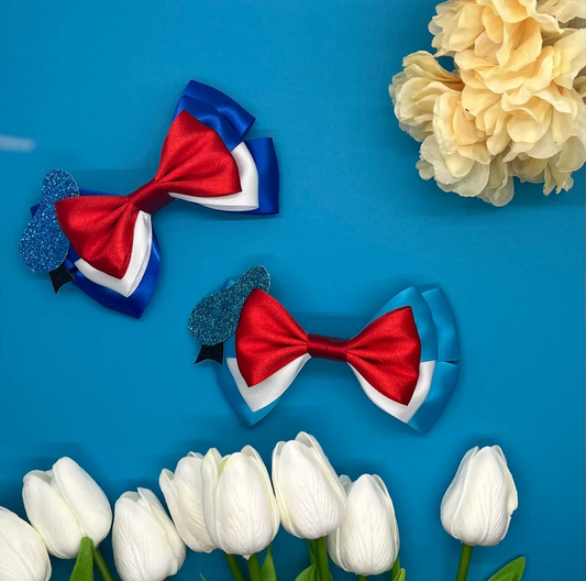 Duck Inspired Hair Bows