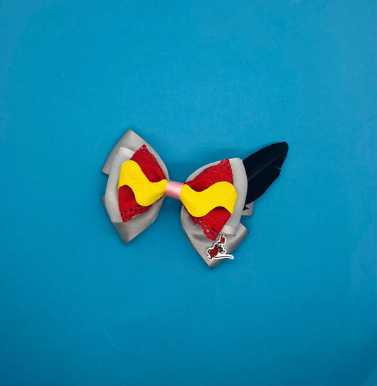 Elephant Inspired Hair Bow