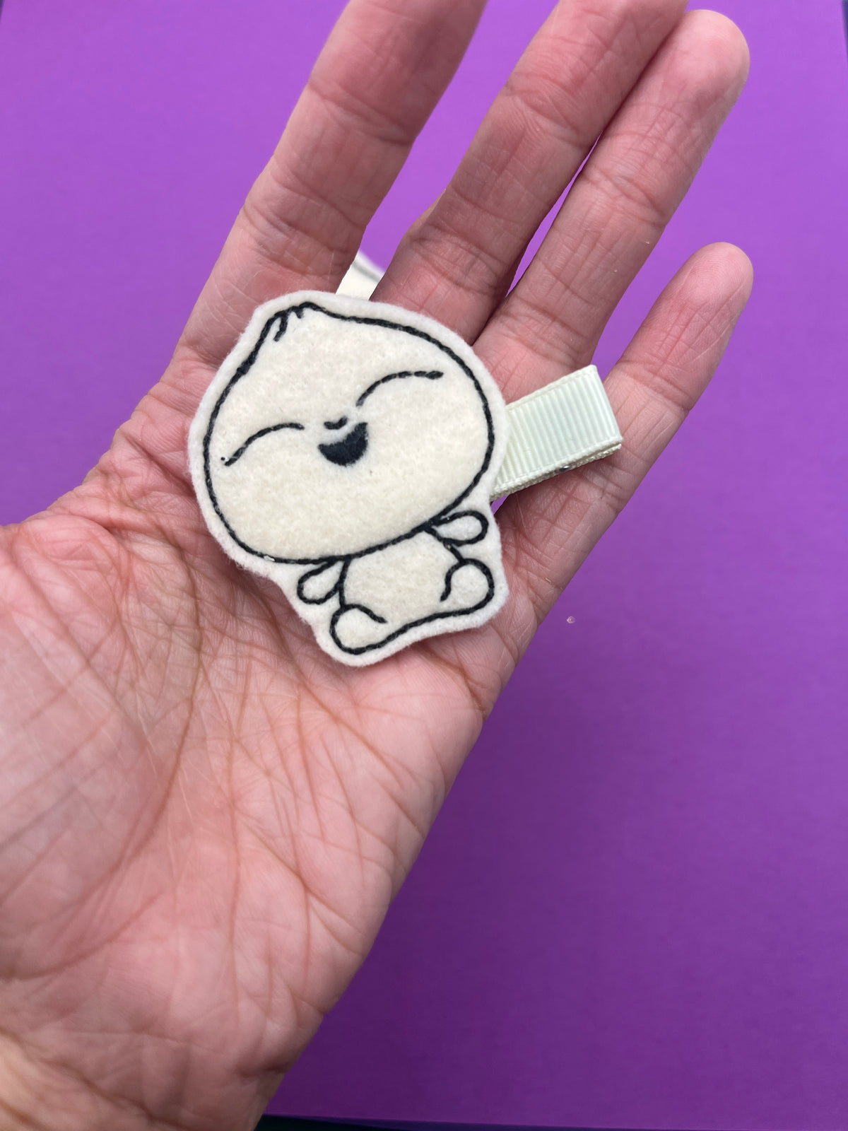 Mini Bun Inspired Feltie Clips