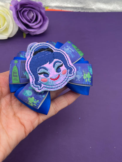 Mini Bride Inspired Hair Bow