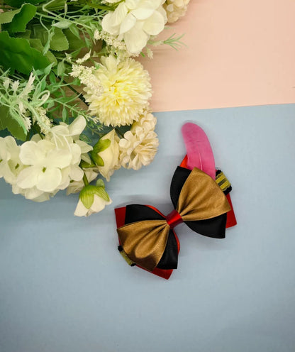 Prince Inspired Hair Bow