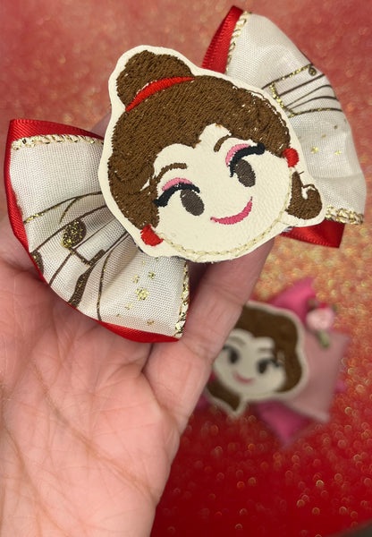 Mini Holiday Princess Inspired Bows