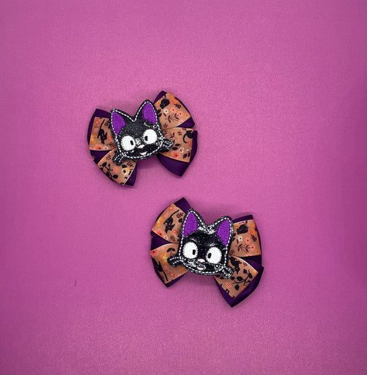 Mini Cat Inspired Hair Bow