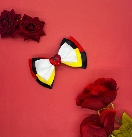 Queen Croquet Inspired Hair Bow