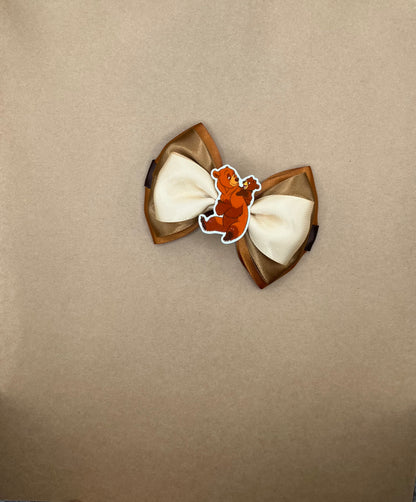 Bear Inspired Hair Bow