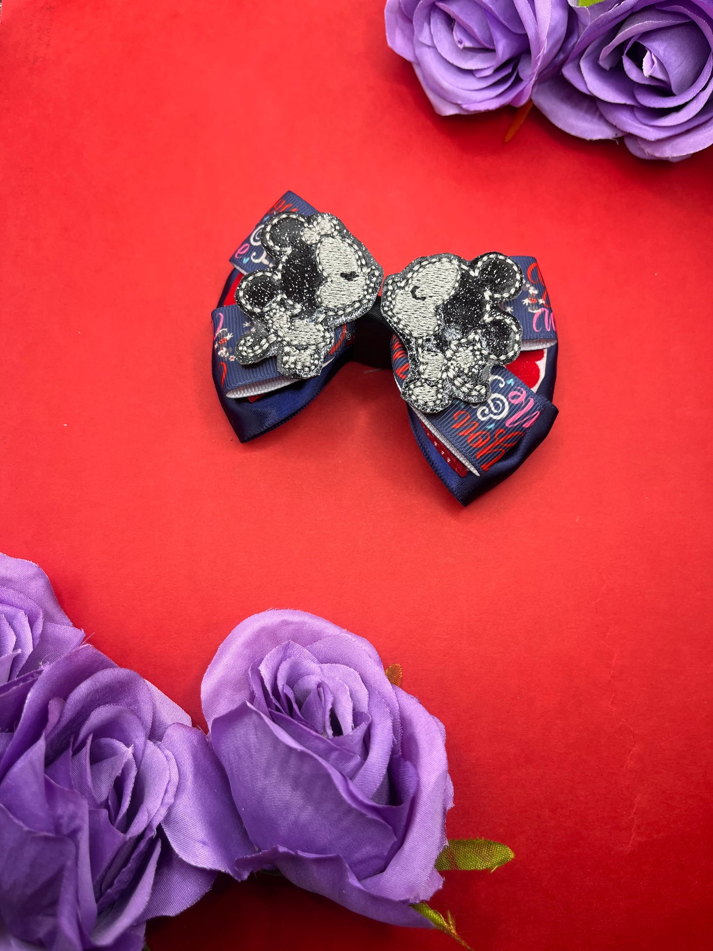 Mouse Mashup Inspired Bow