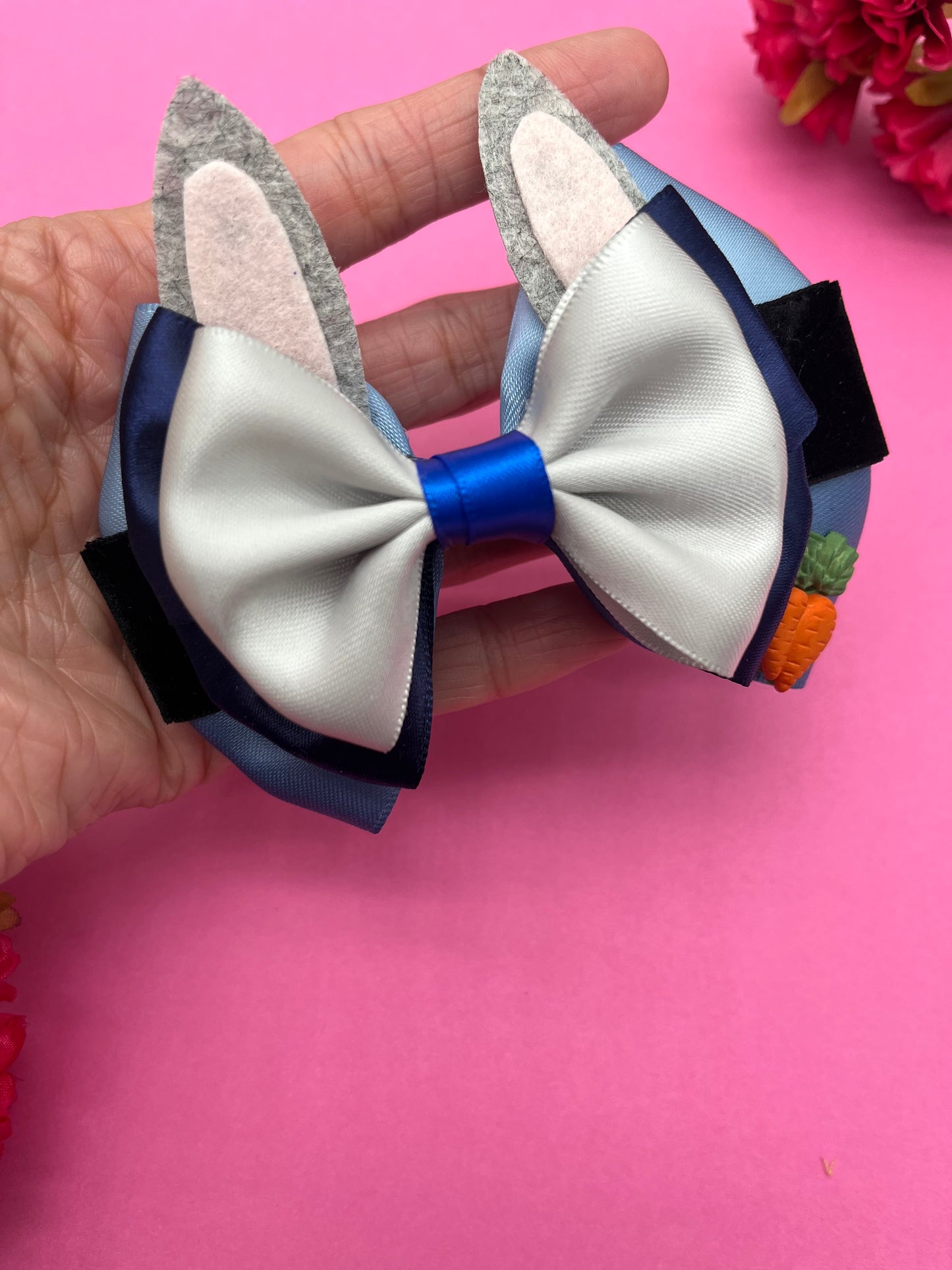 Bunny Inspired Hair Bow