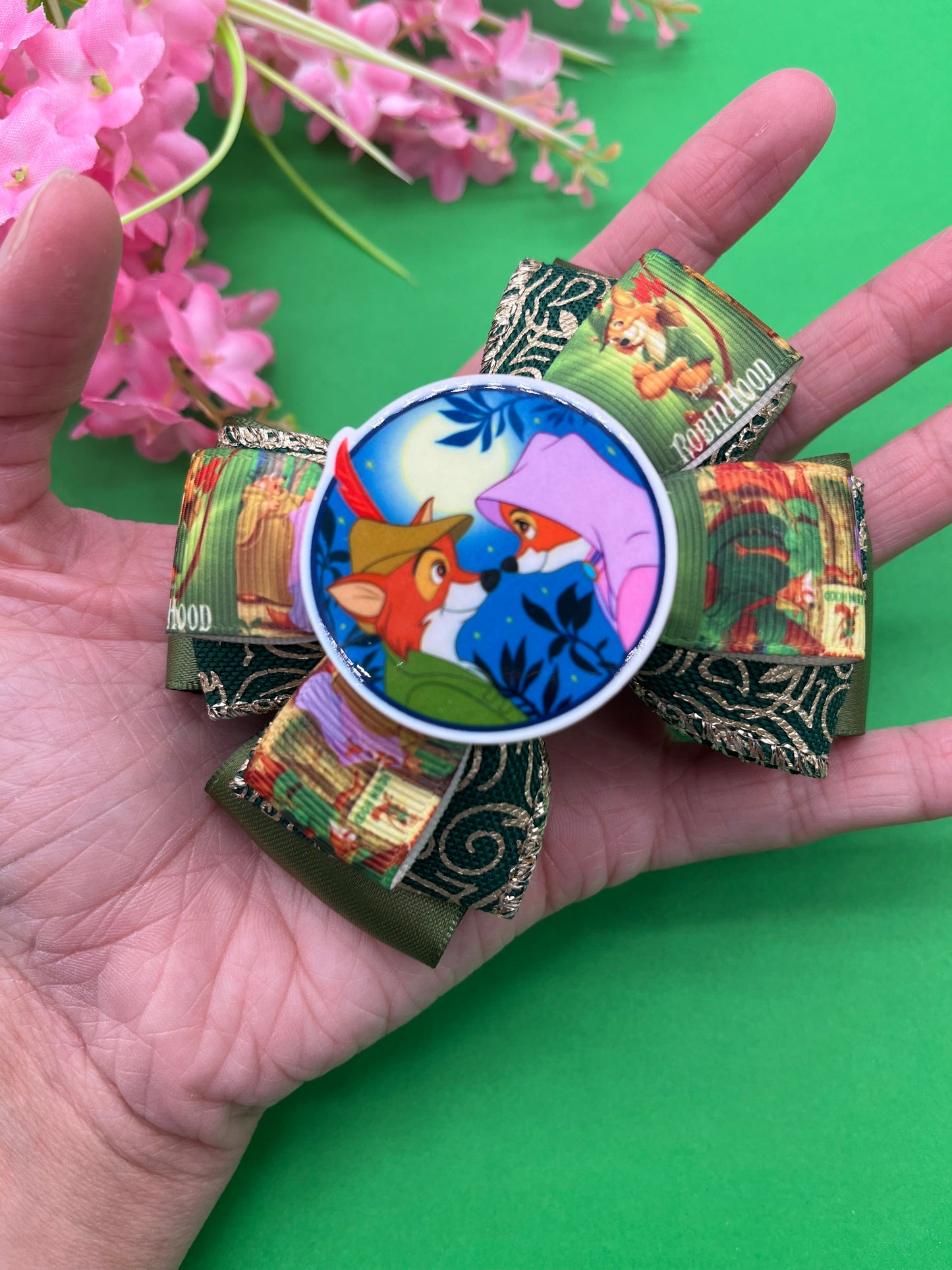 Fox Love Inspired Hair Bow