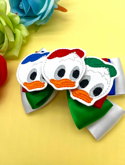 Feathered Brothers Inspired Hair Bow
