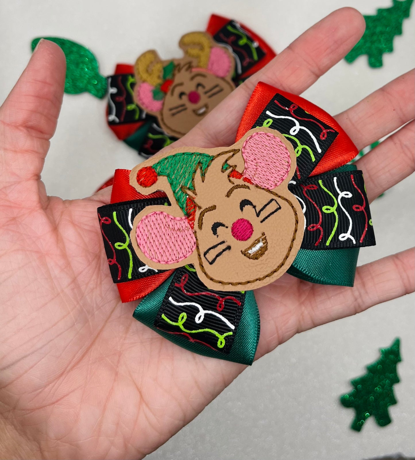 Mini Mice Inspired Holiday Bows