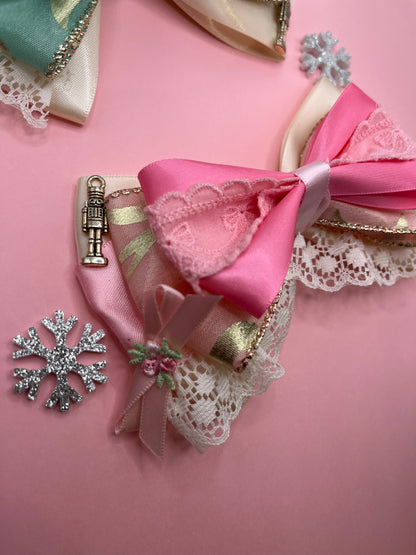 Christmas Ballerina Inspired Hair Bows