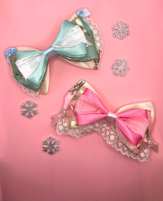 Christmas Ballerina Inspired Hair Bows