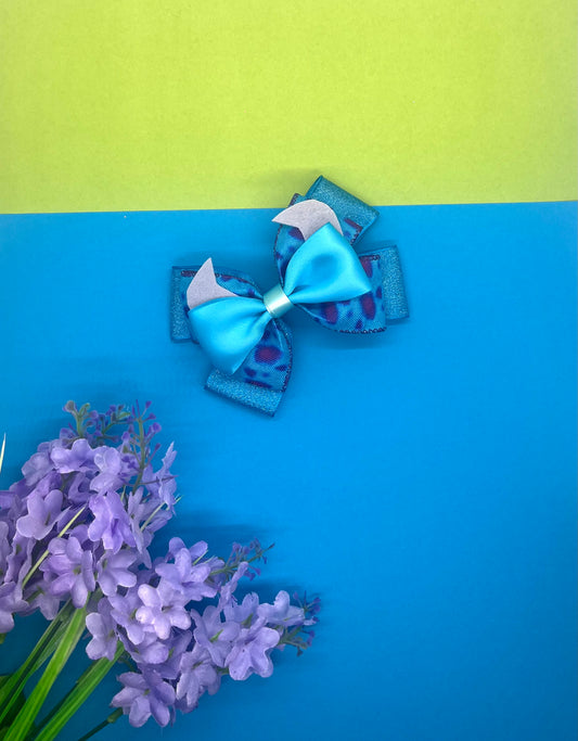 Monster Inspired Hair Bow