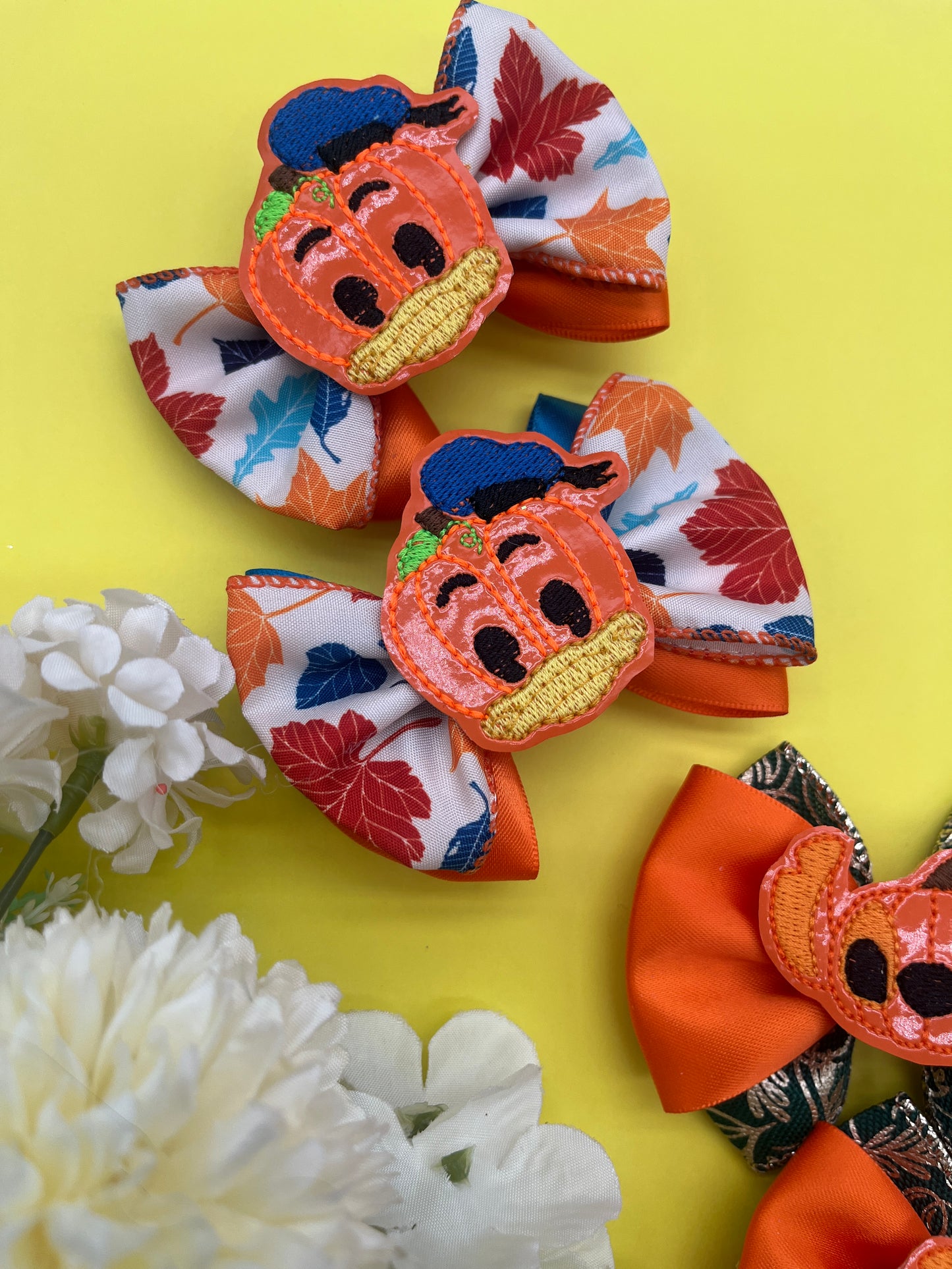 Mini Pumpkin Inspired Bows