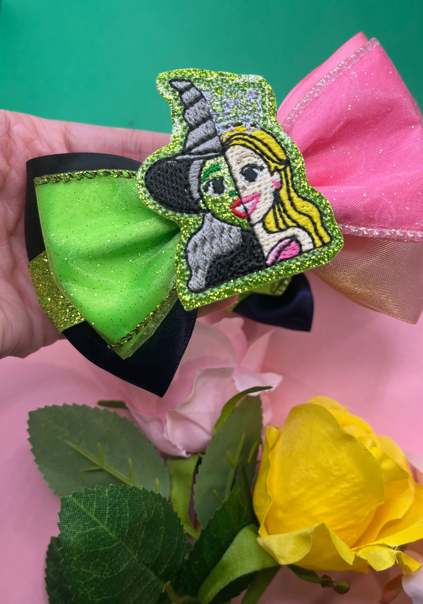 Witch Inspired Mashup Hair Bow