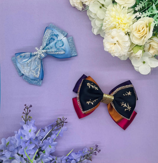 Icy Adventure Inspired Bows