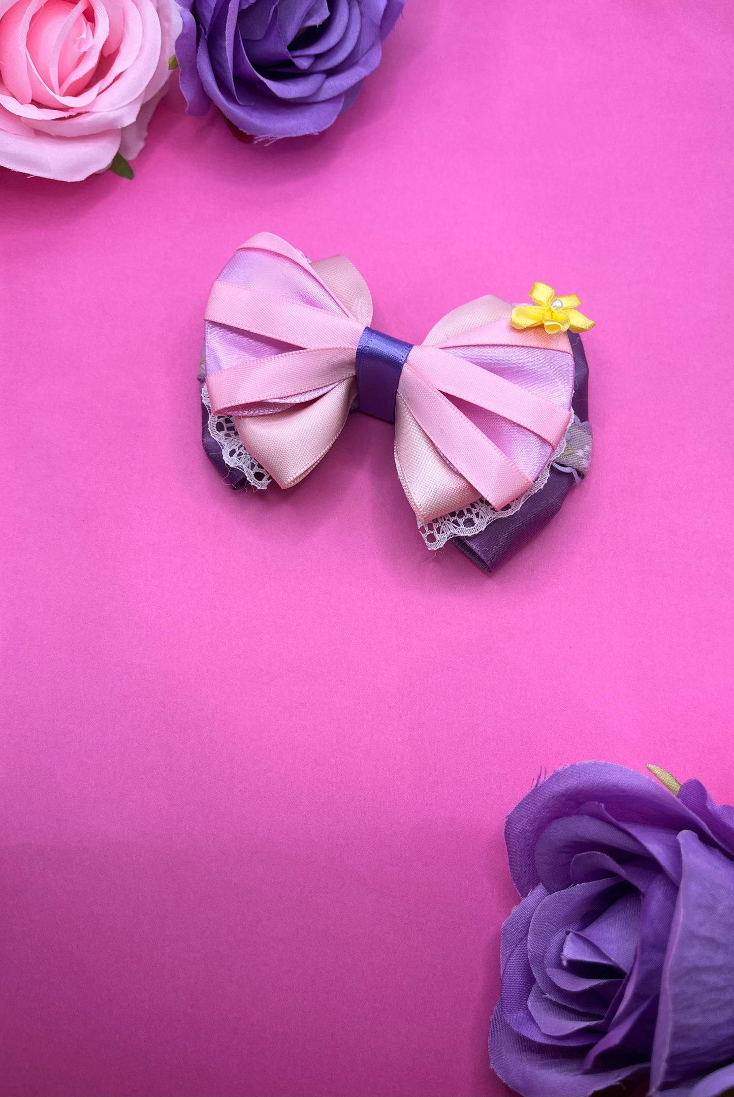 Tower Princess Inspired Hair Bow