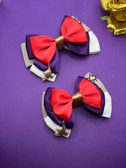 Magic Lamp Prince Inspired Hair Bow