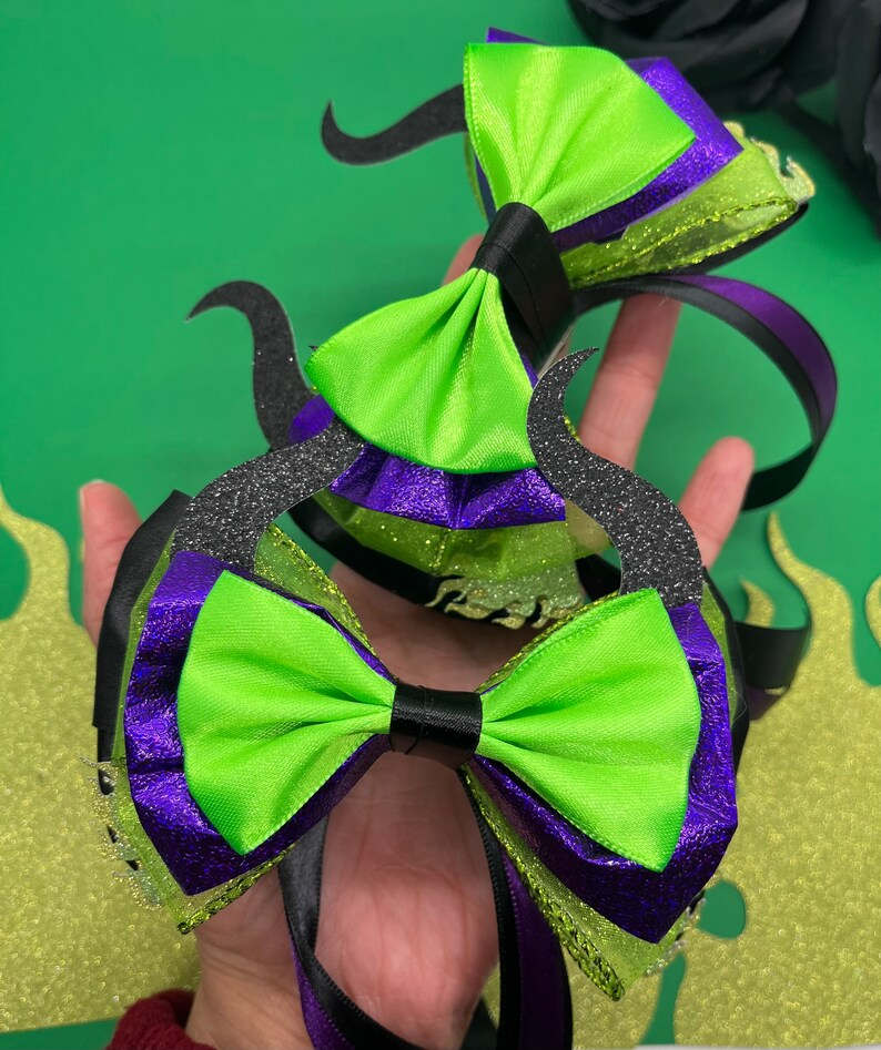 Wicked Fairy Inspired Hair Bow