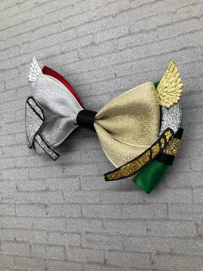 Hero Mashup Inspired Hair Bow