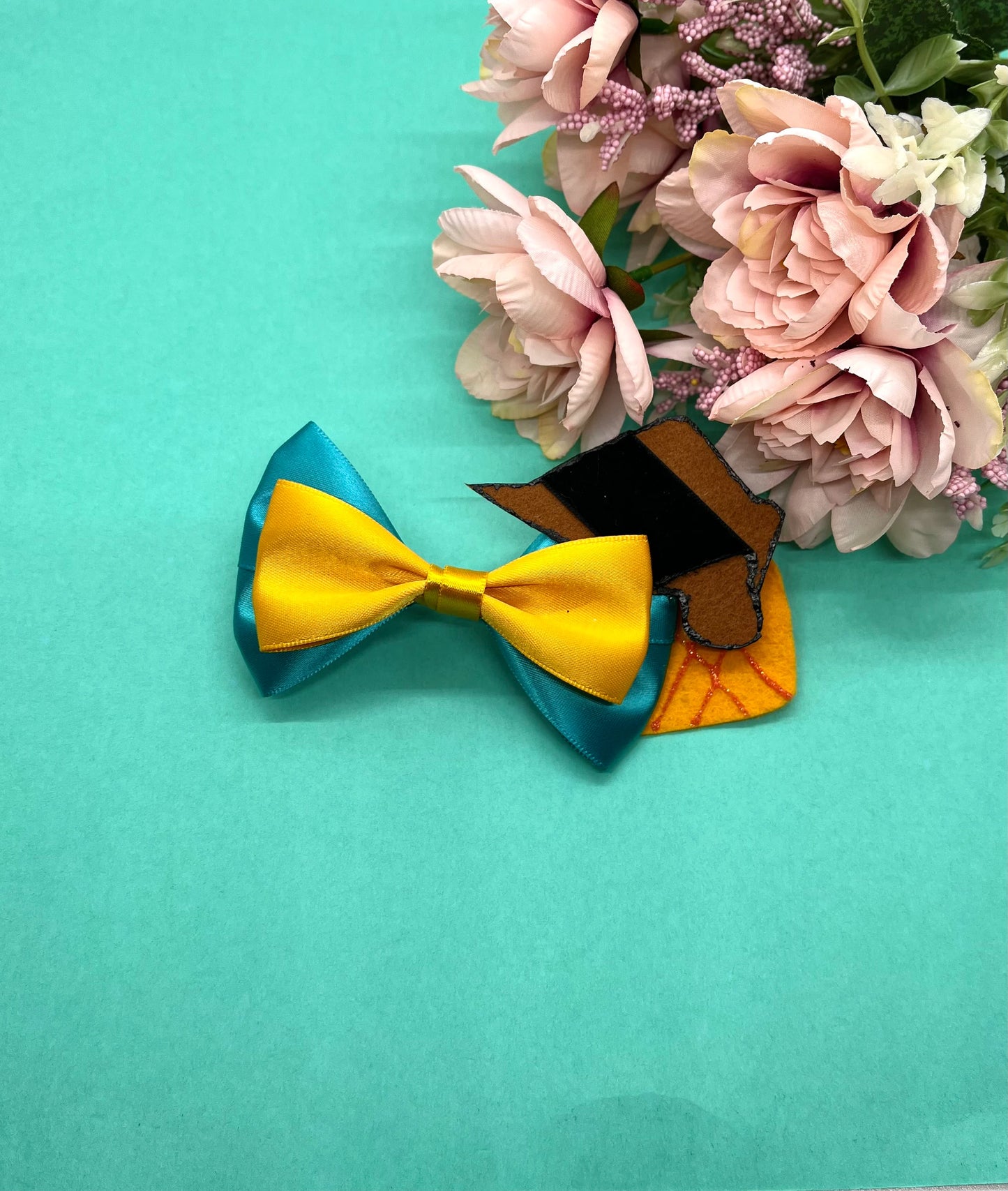 Platypus Inspired Hair Bow