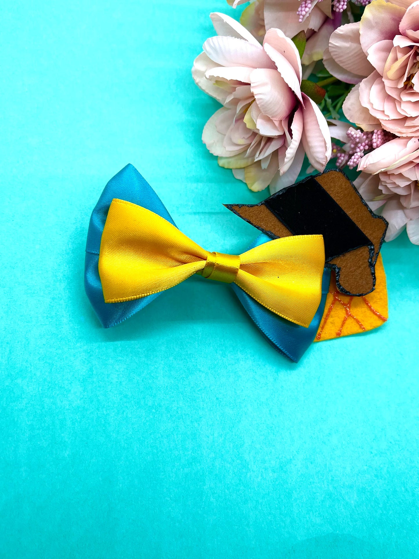 Platypus Inspired Hair Bow