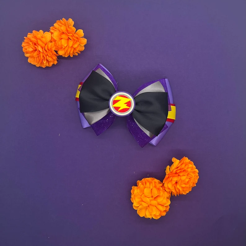 Space Villain Inspired Hair Bow