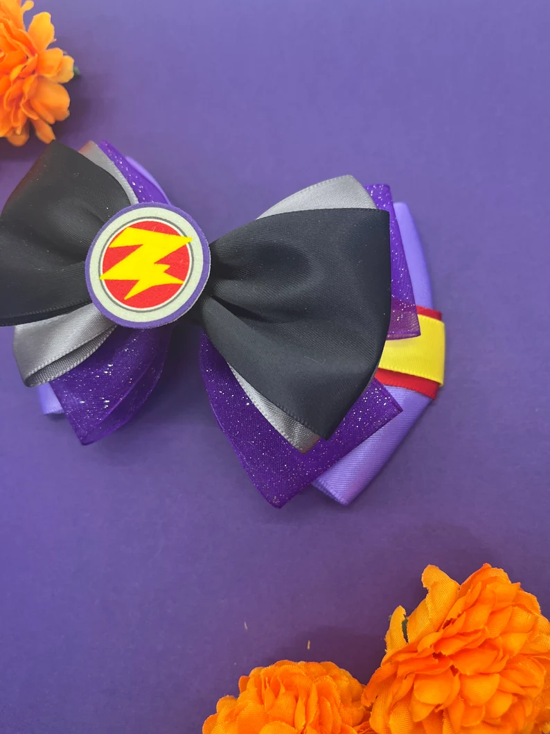 Space Villain Inspired Hair Bow