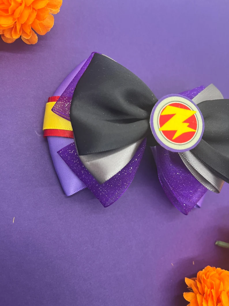 Space Villain Inspired Hair Bow