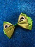 Frog Inspired Hair Bow