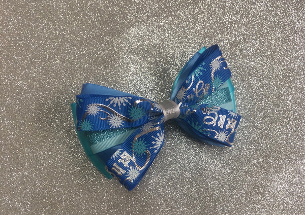 Winter Inspired Bow