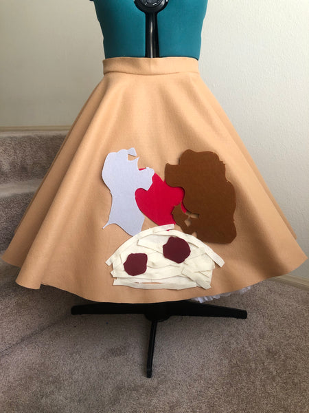 Spaghetti Love Inspired Skirt
