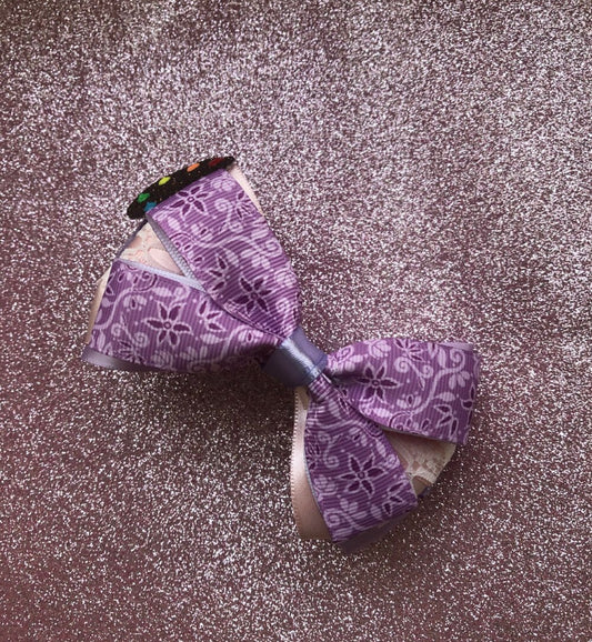 Tower Princess Art Inspired Bow
