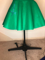 Green Sailor Inspired Skirt