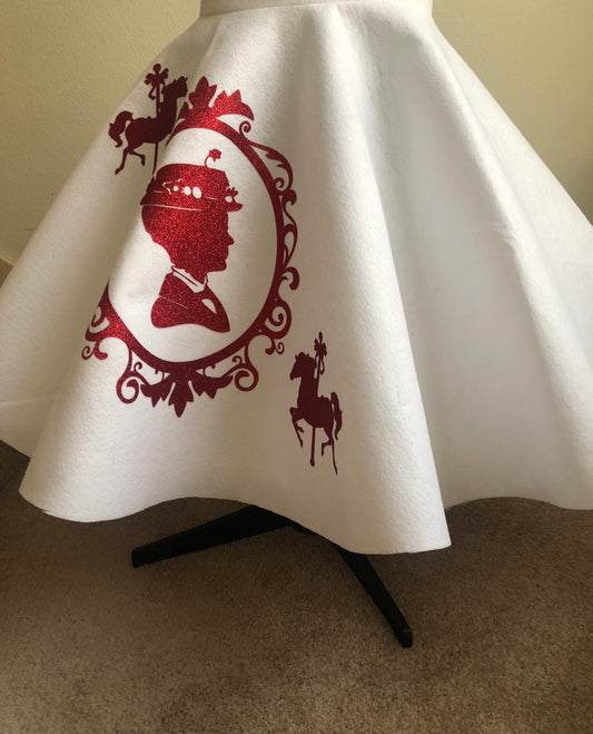 Magical Nanny Inspired Skirt